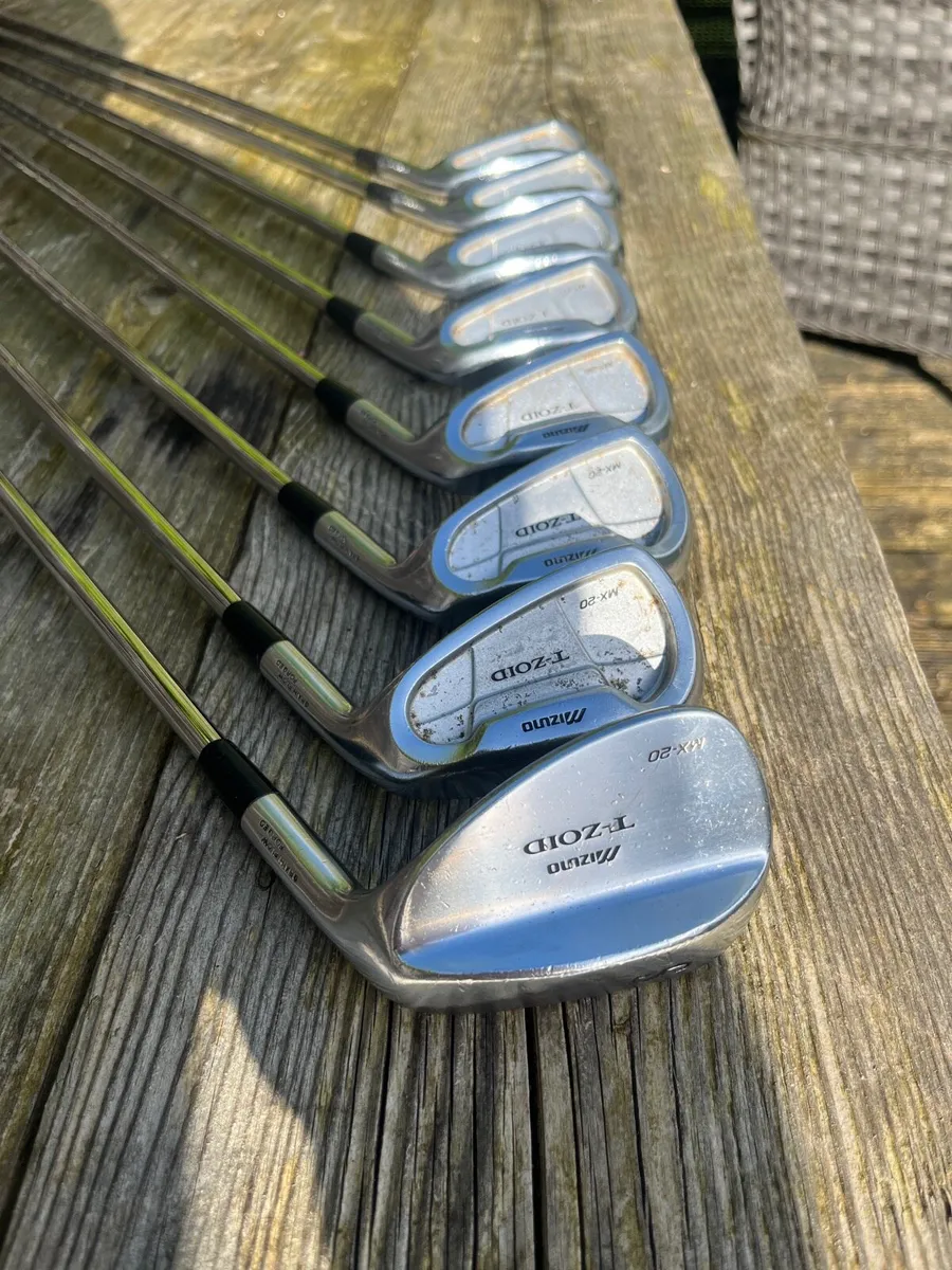 Mizuno Irons 4 iron to SW. (8 clubs) - Image 3
