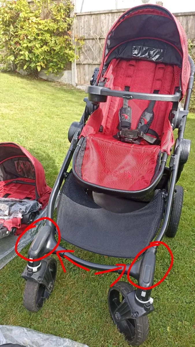 Baby Jogger City Select - Replacement Caps - Image 2