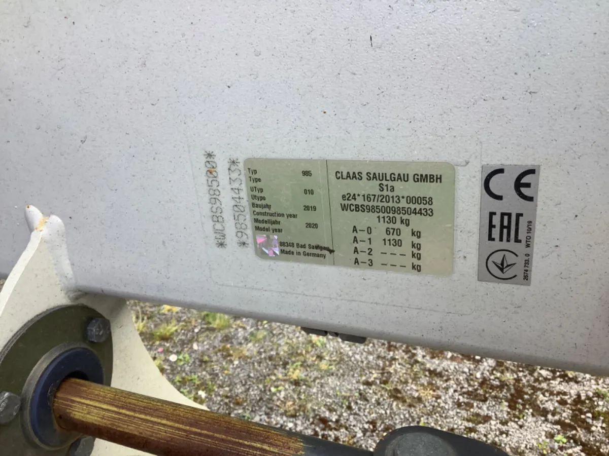 2020 Claas Liner 2600 rake - Image 4