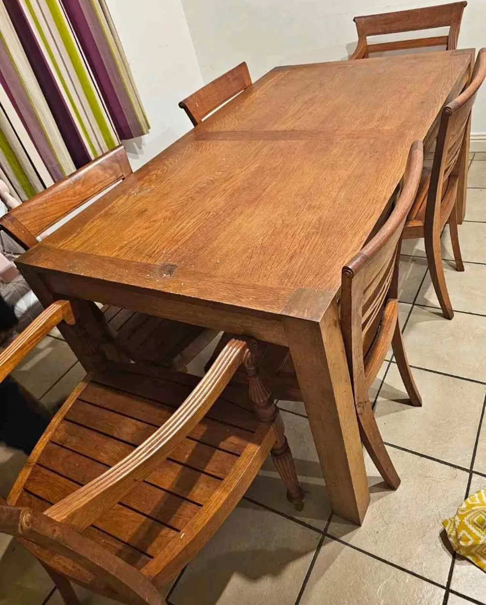 Beautiful Very Solid 5Ft Kitchen Dining Table - Image 2