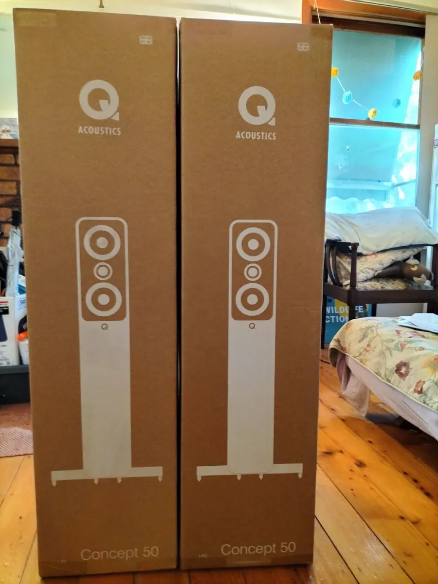 Q Acoustics Concept 50 Brand new, unopened in box - Image 2