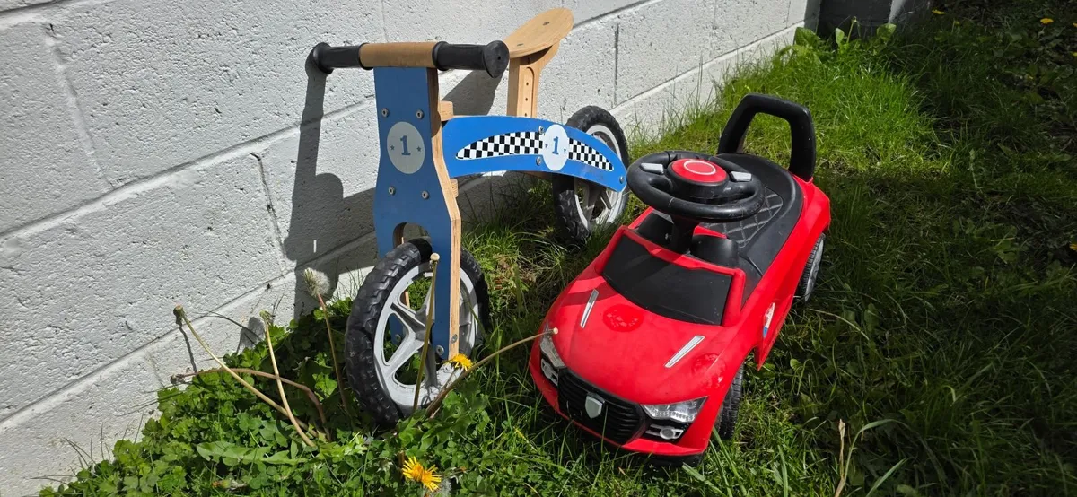 Ride on and push bike for little ones - Image 2