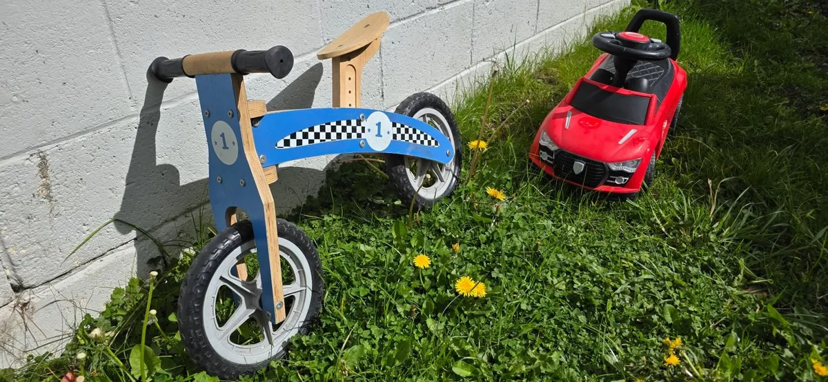 Ride on and push bike for little ones - Image 3