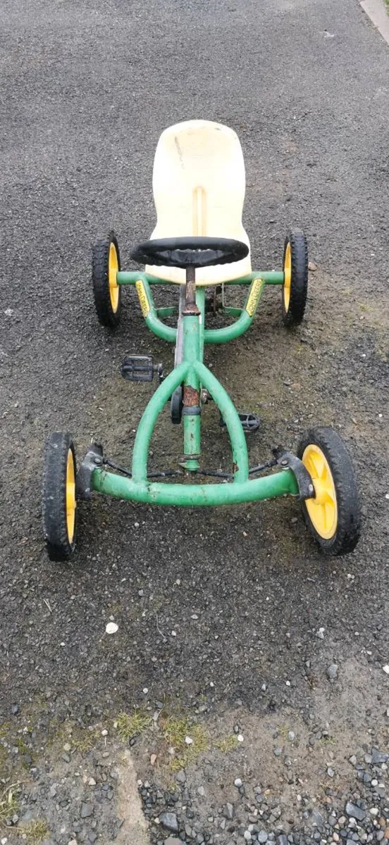 Kids John deere gokart - Image 2