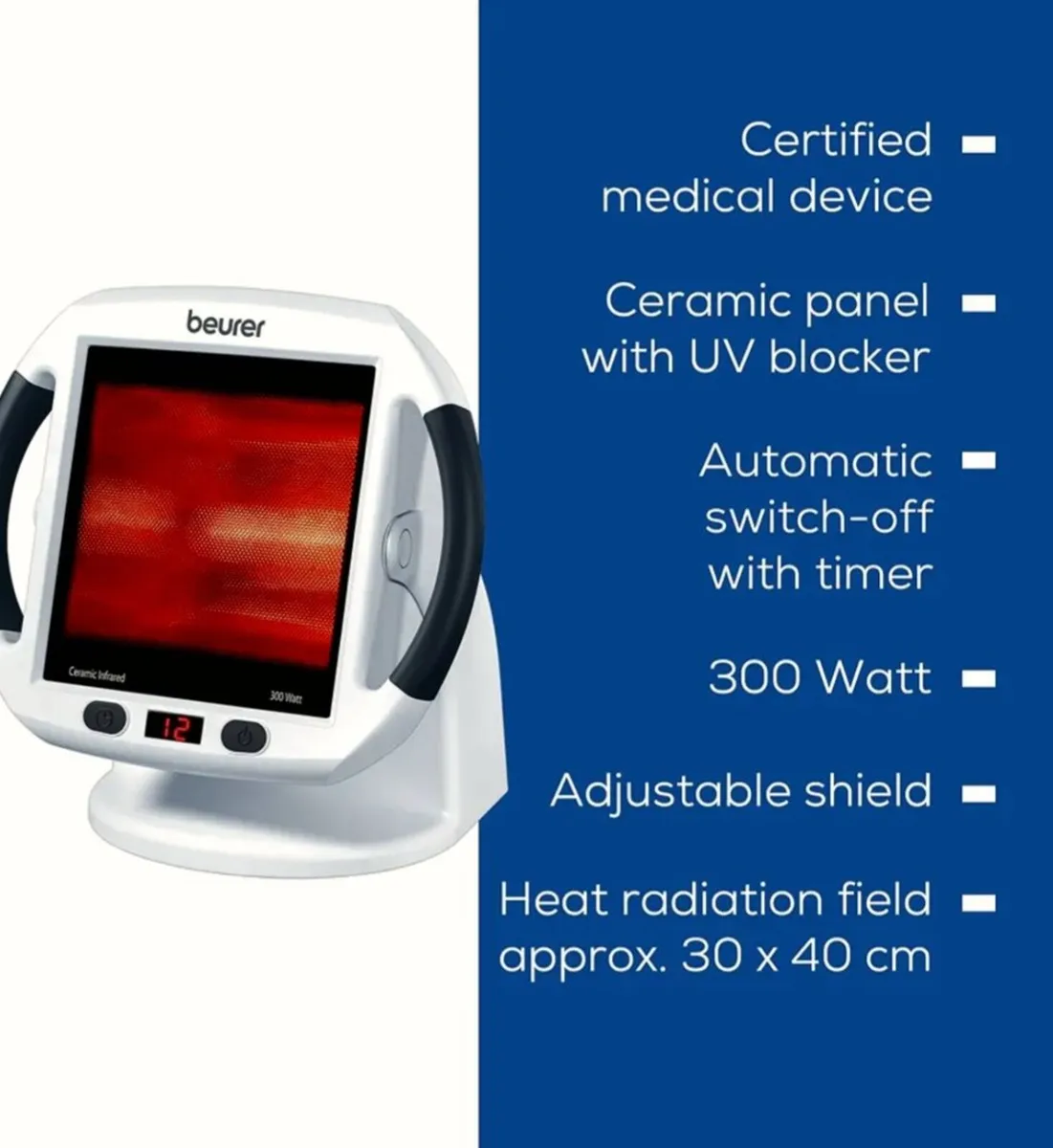 Infrared Heat Lamp, Medical Device - Image 1