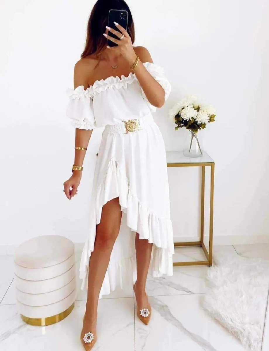 Glamor maxi dress size S/M 6-10 SPANISH DRESS - Image 3