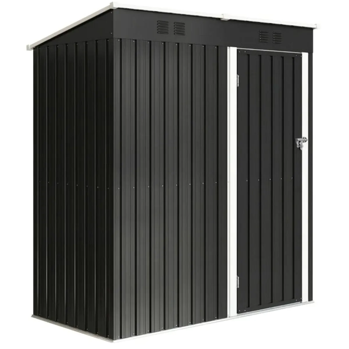 Outdoor Garden Shed 1.37 m² 163x90x179 cm with Lat - Image 1