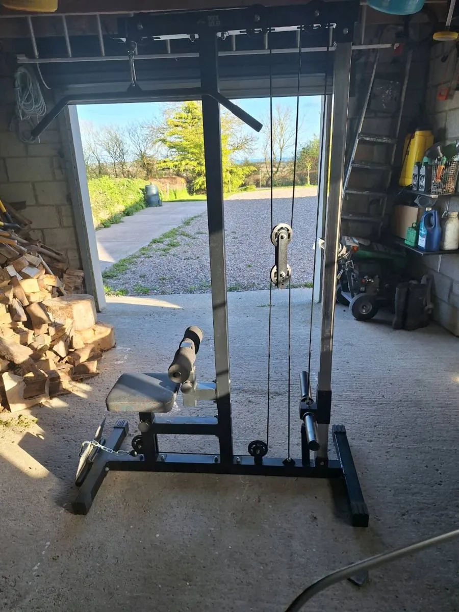 Lat Pulldown/ Low Row Combo machine - Image 1