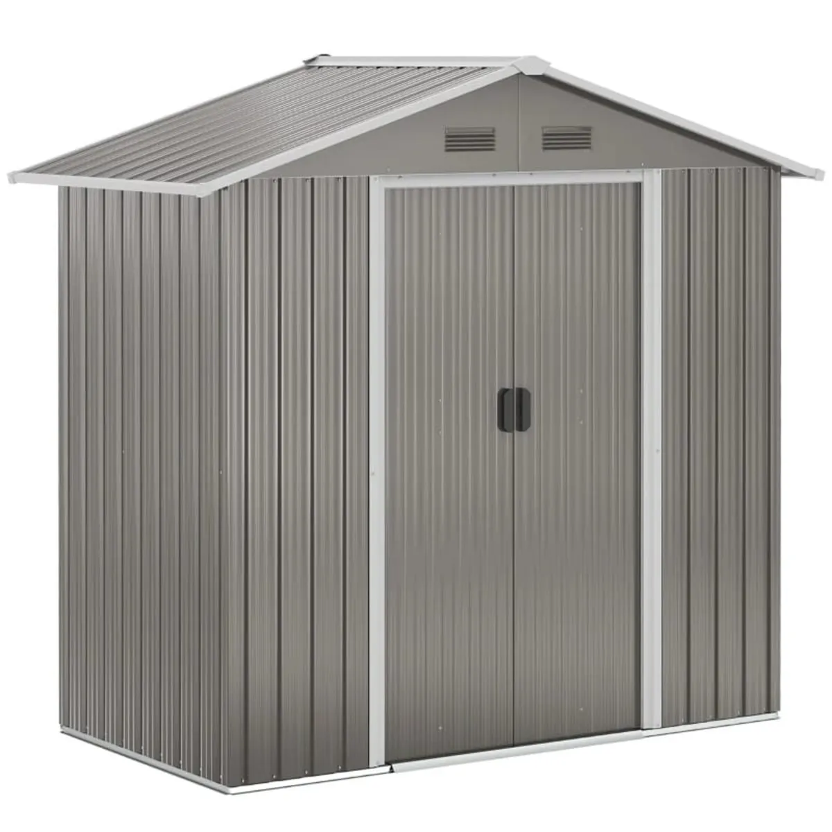 Outdoor Garden Shed Storage, Backyard Steel Utilit - Image 1