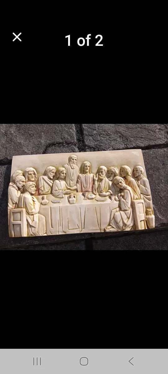 LAST SUPPER 19 INCHES BY 12 INCHES - Image 1