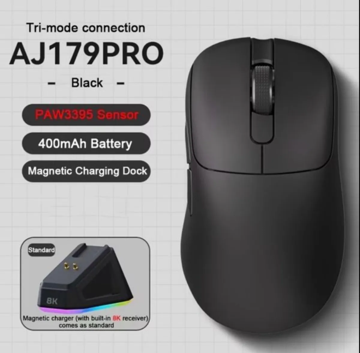 Ajazz AJ179Pro Gaming Mouse New Never Opened - Image 1