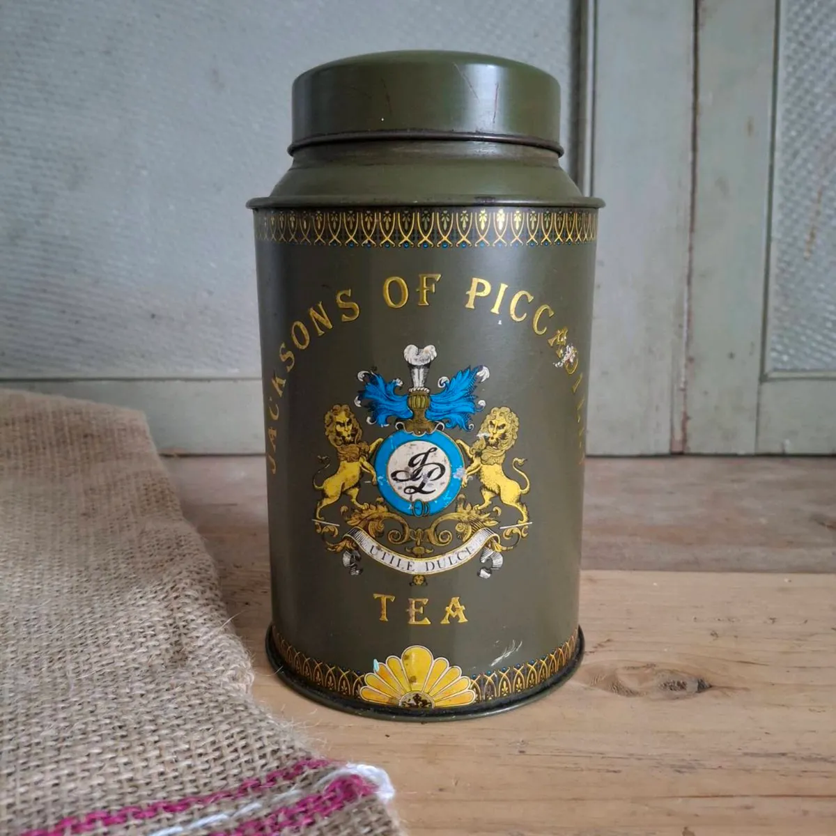 Jacksons of Piccadilly Tea Caddy - Image 1
