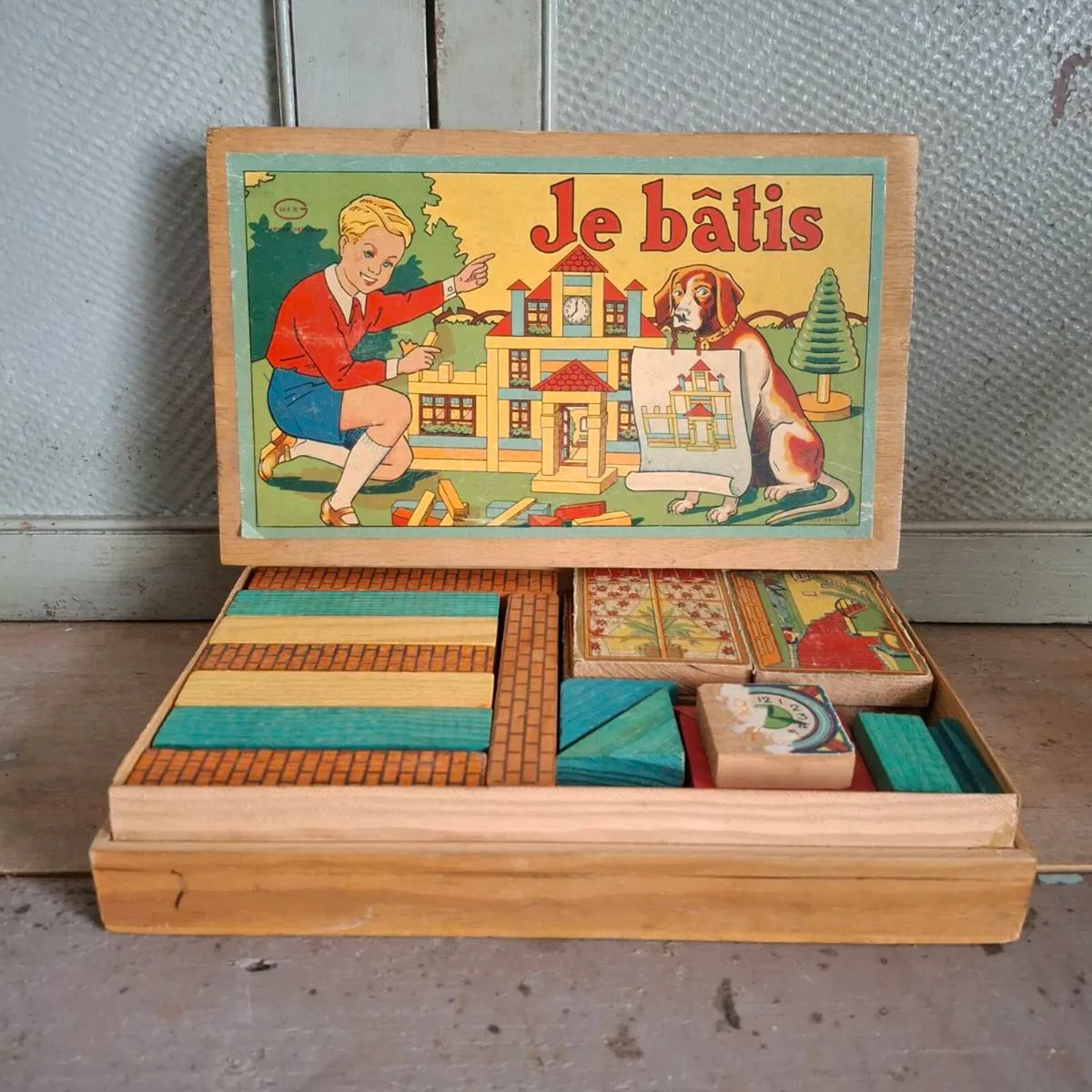 1920s French Building Blocks - Image 1