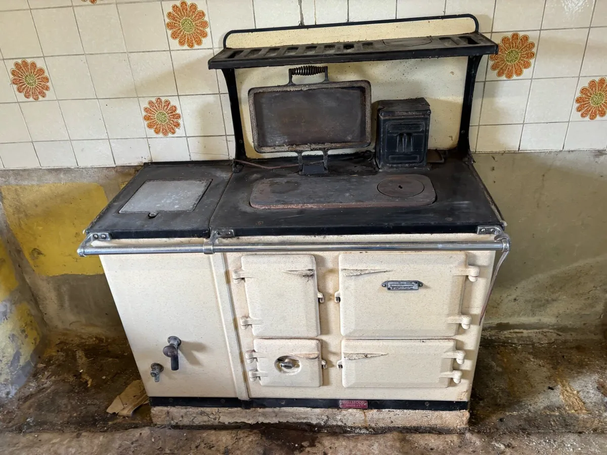 WELLSTOOD solid fuel cooker with boiler - Image 1