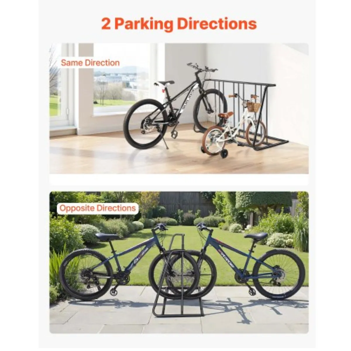 Bike Rack, Fits Tire Width 3 Inch/76.2 mm, Carbon - Image 2