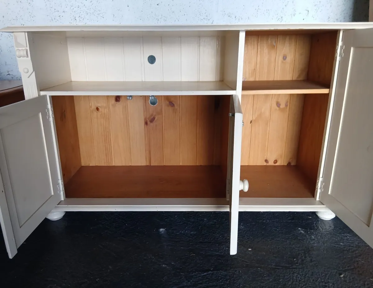 Cream TV Cabinet Unit - Image 2