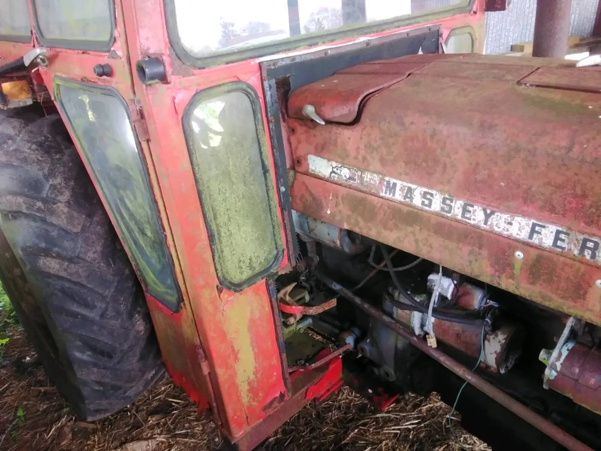 Massey ferguson 135 with tax book,ferguson dexta p - Image 1
