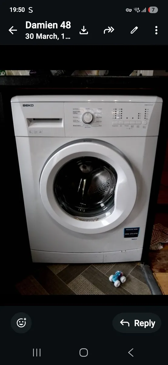Beko Washing Machine 6kg - Image 2