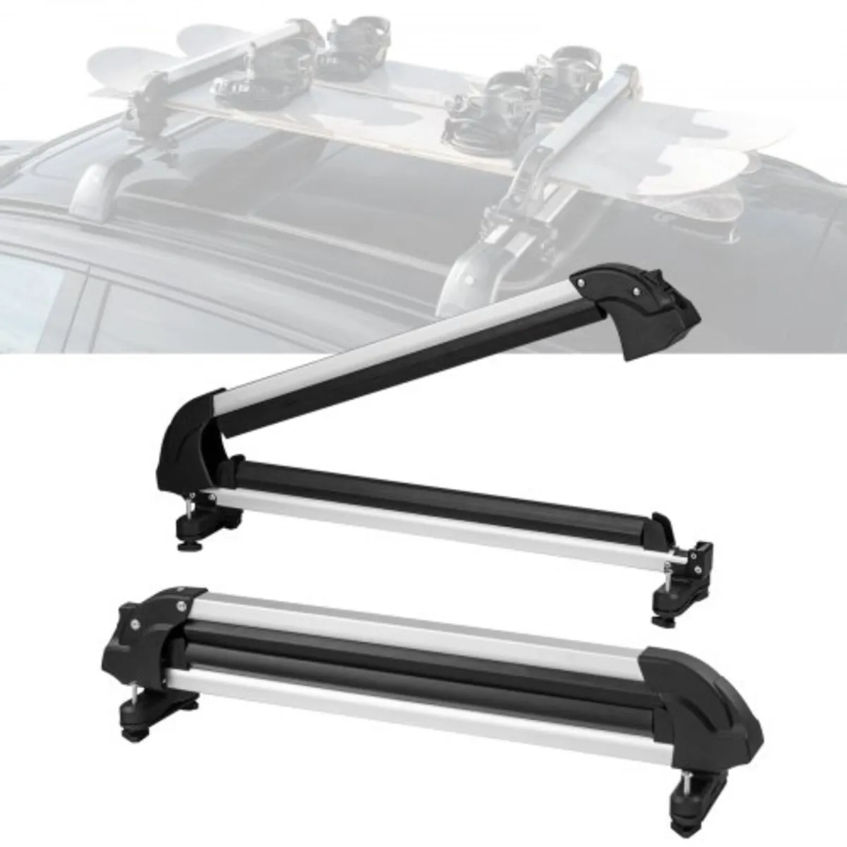 Ski Snowboard Roof Rack 80.5 cm Universal Ski Rack - Image 1