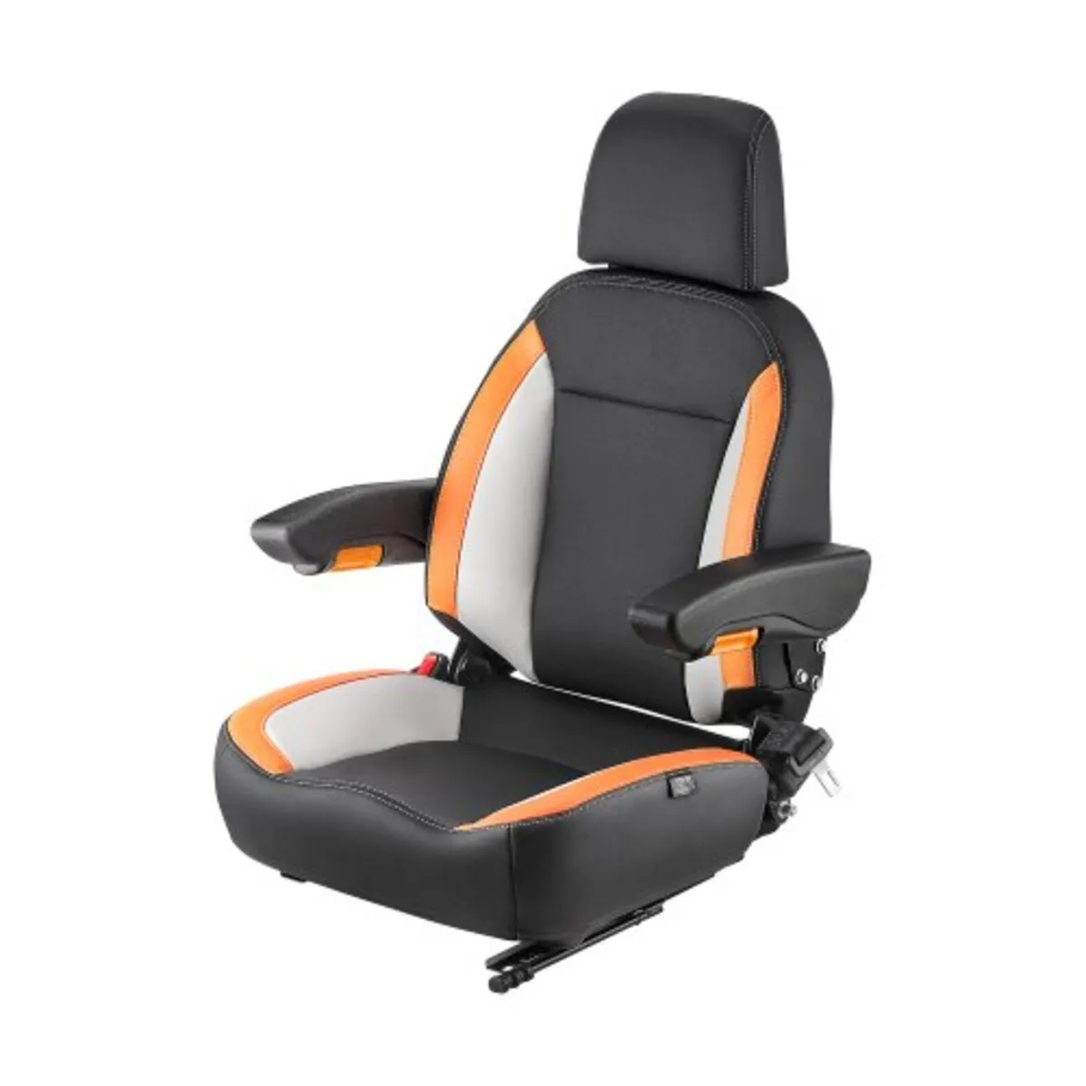 Universal Forklift Seat, Tractor Seat with Adjusta - Image 1