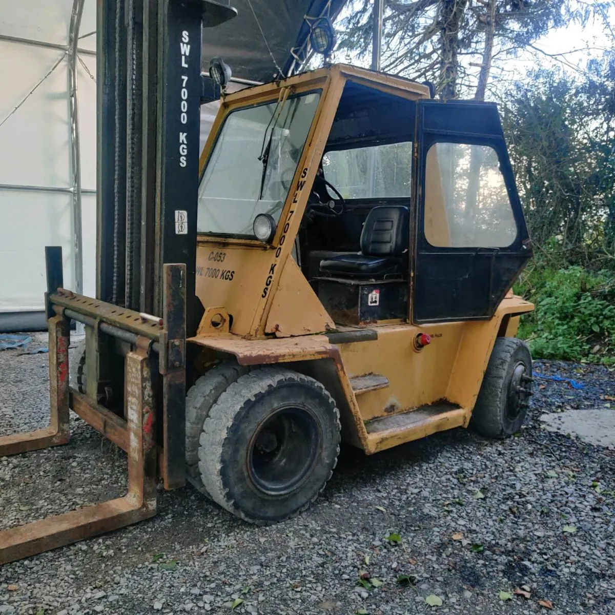 Cat 7ton forklift - Image 1