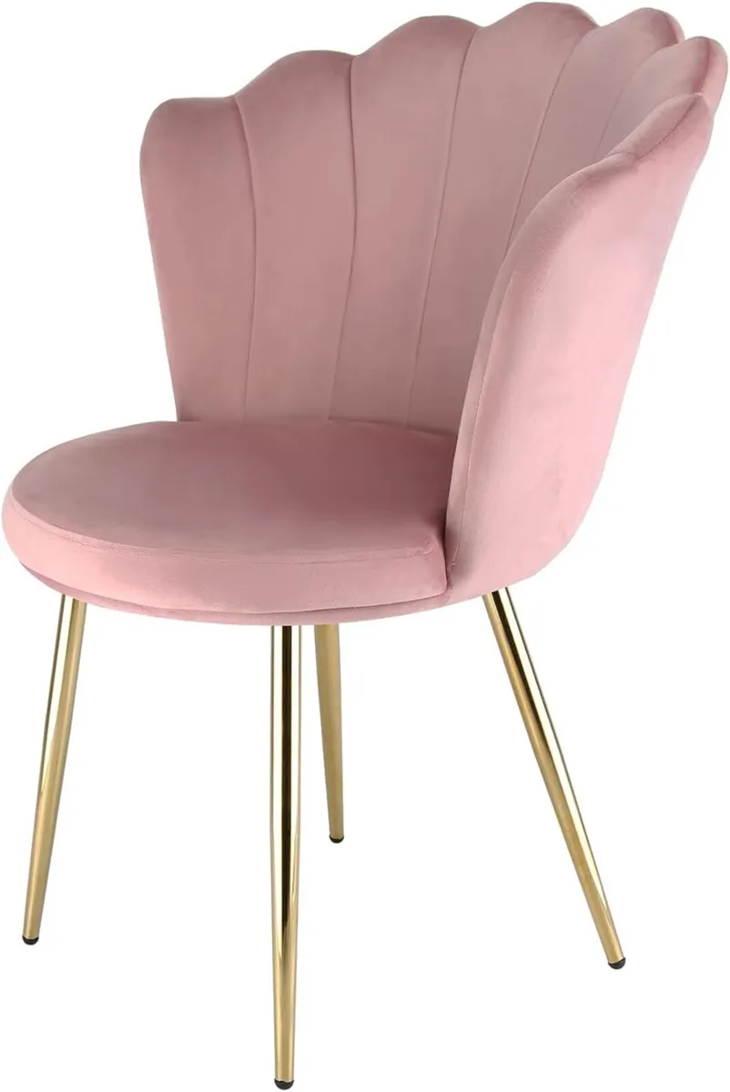 Genesis Flora Accent Chair with Petal Back - Image 1