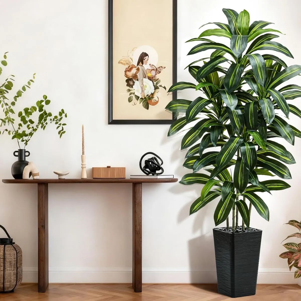 Artificial Plants Dracaena Tree 6FT Large Indoor - Image 2