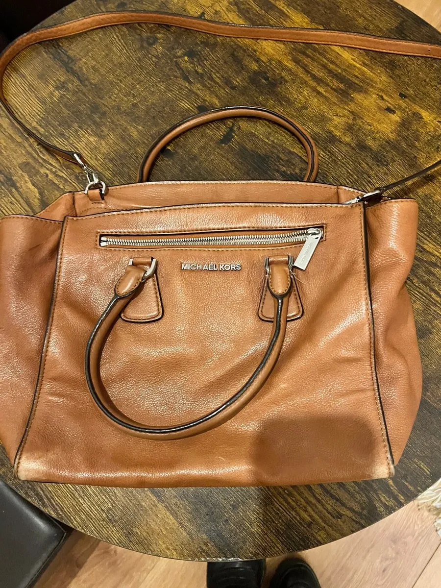 Original Michael Kors Genuine Leather cognac - Image 2