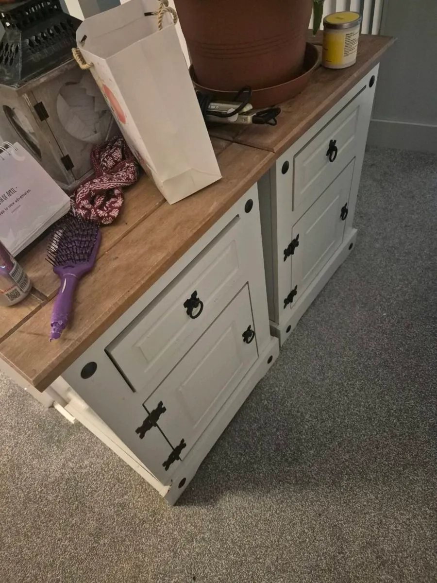 2 lockers and dresser - Image 2