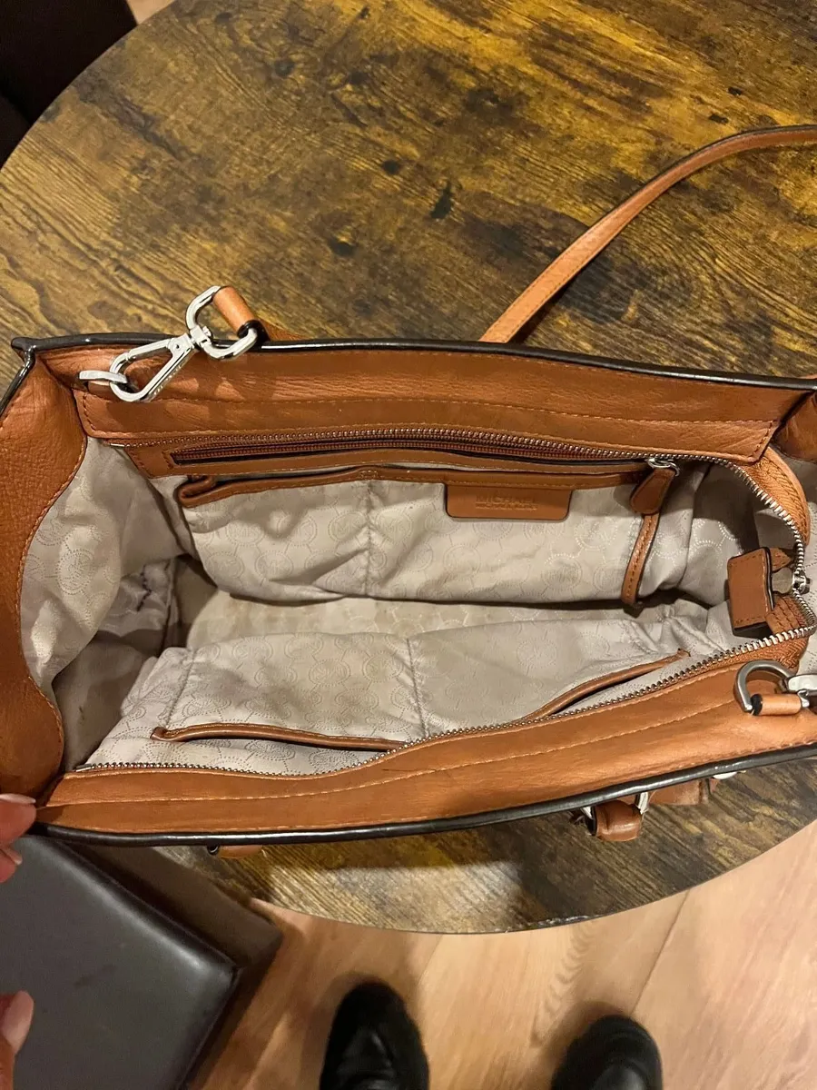 Original Michael Kors Genuine Leather cognac - Image 3