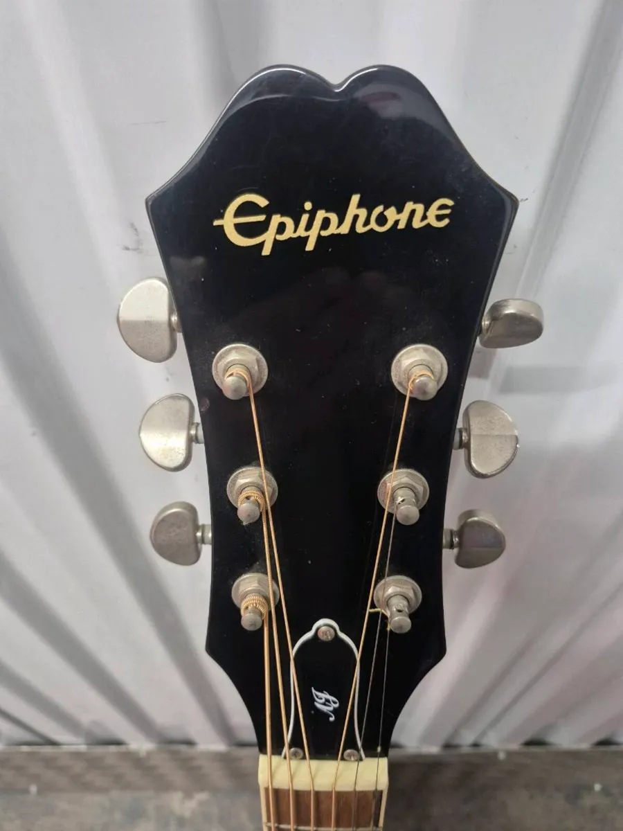 Epiphone AJ220S Solid Top Dreadnought Acoustic Gui - Image 1