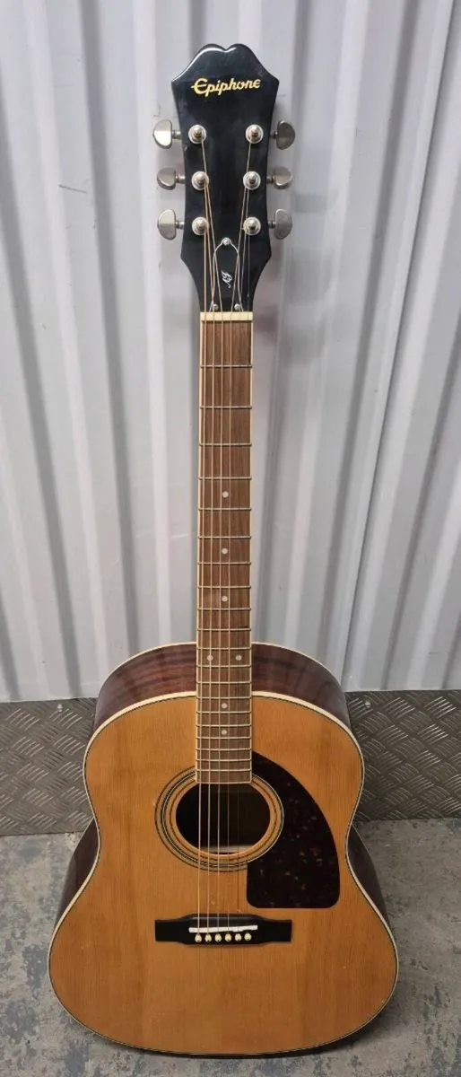Epiphone AJ220S Solid Top Dreadnought Acoustic Gui - Image 3
