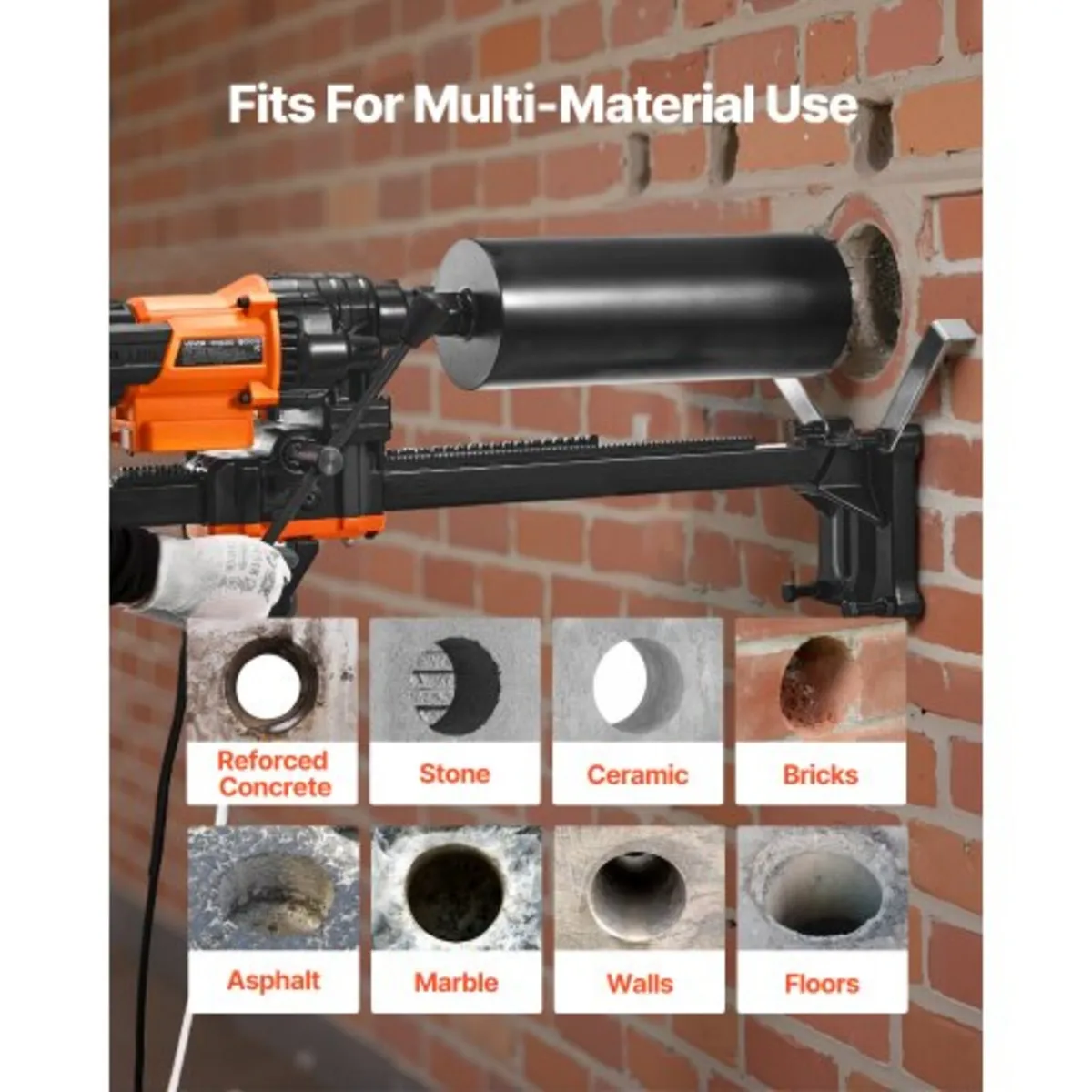 Core Drilling Machine, 20-200 mm Drilling Diameter - Image 4