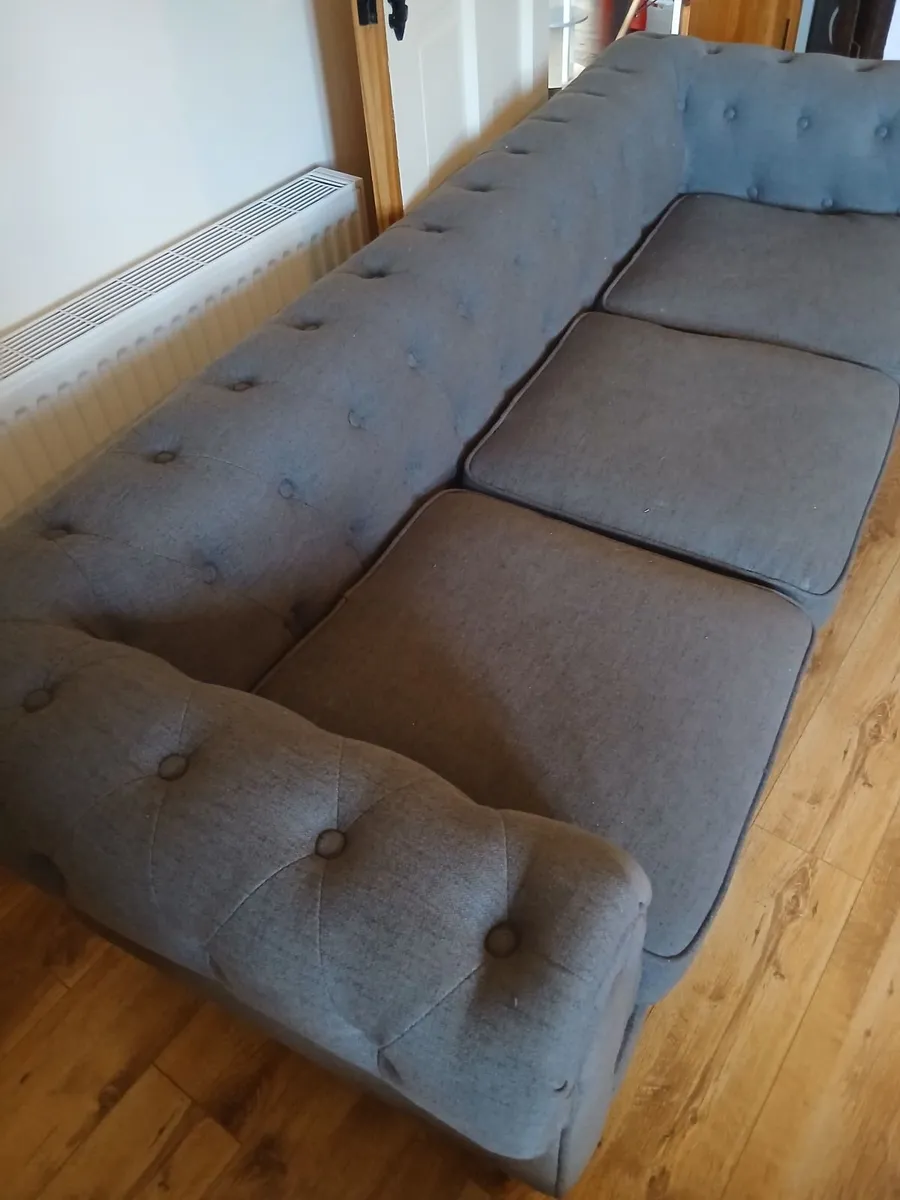 Beliani lounge and 2 armchairs - Image 4