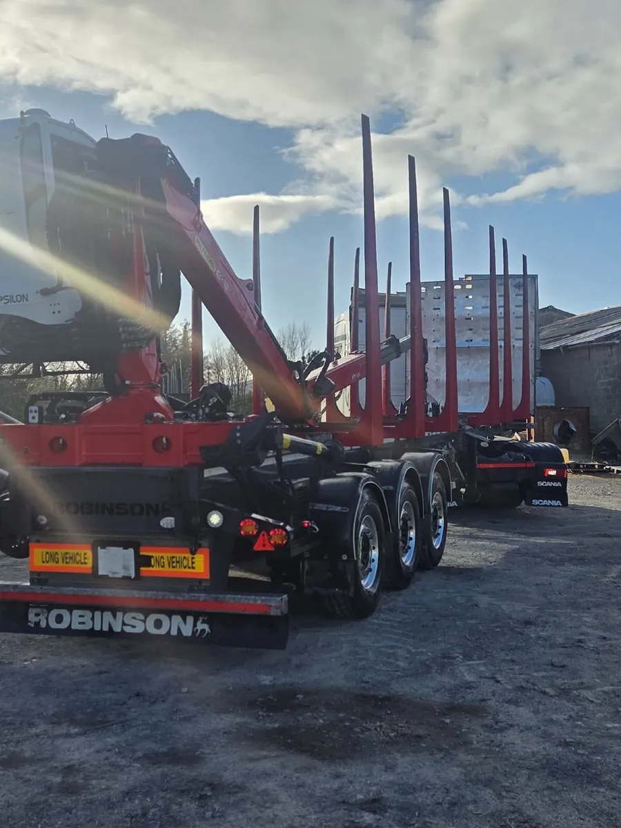 2025 cab crane timber trailer - Image 4