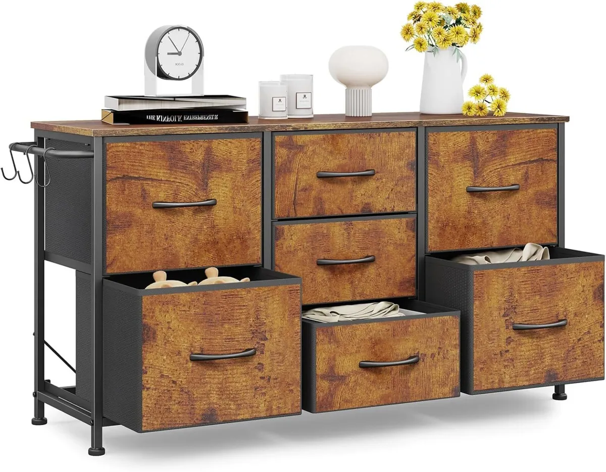 Chest of Drawers Bedroom - Hallway Rustic Clothes - Image 1