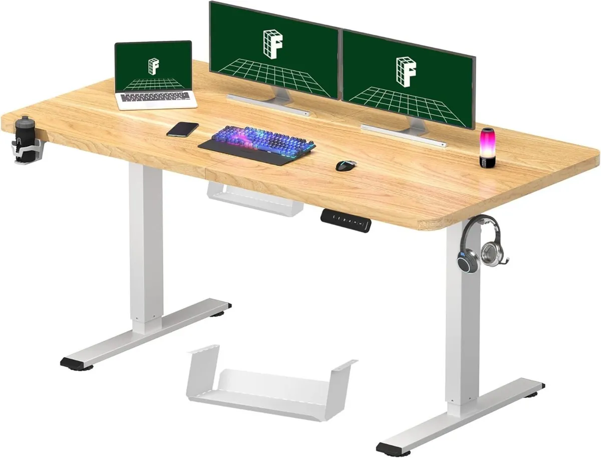 E1 ONE PIECE Electric Standing Desk Height - Image 1