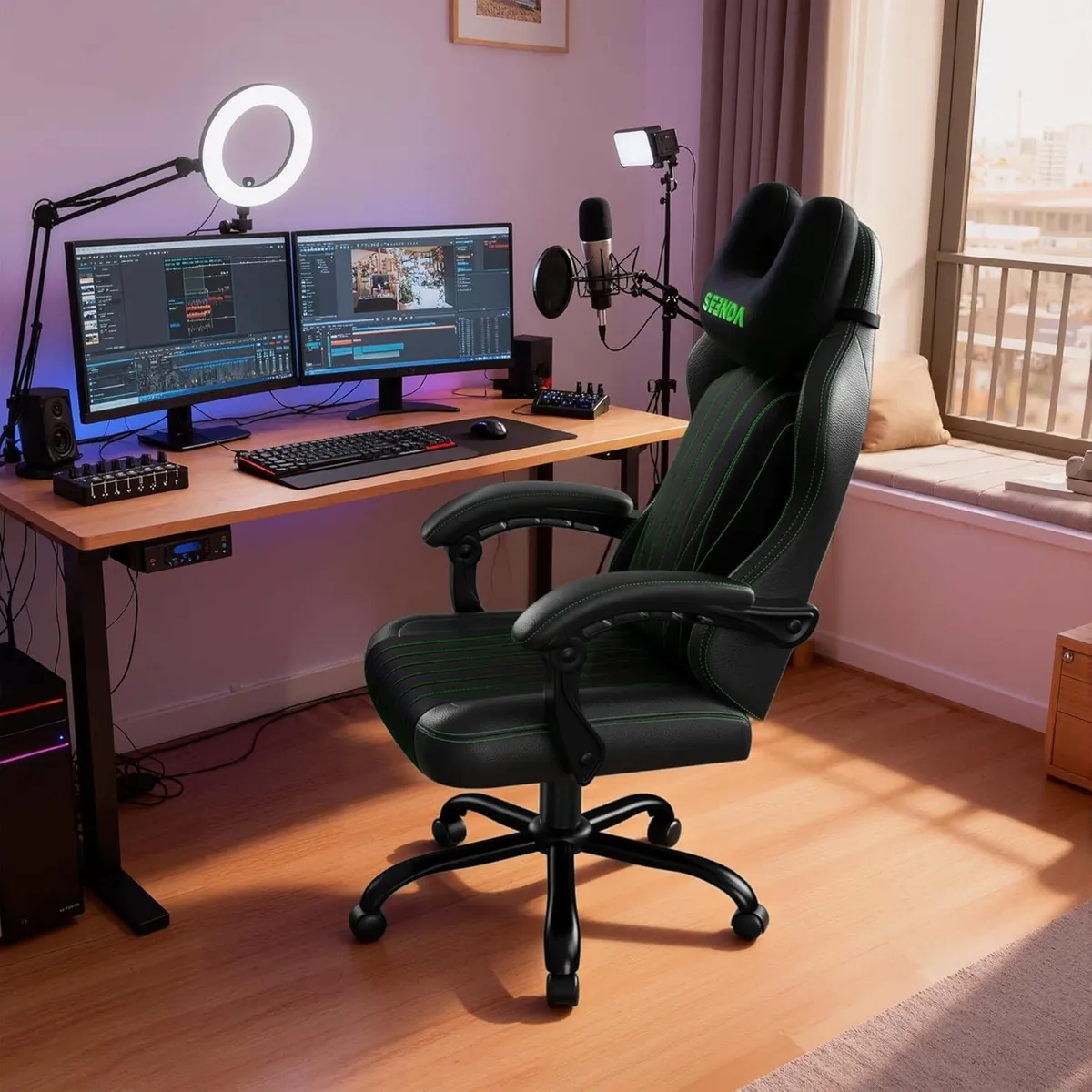 GCP-18 Computer Gaming Chair – High Back Reclining - Image 2
