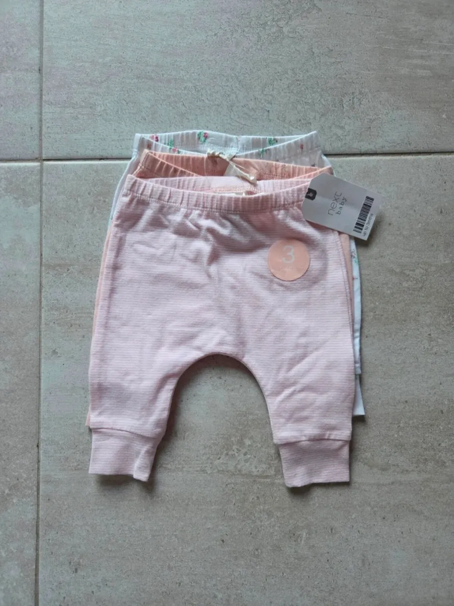 UpTo3Months, 3 Brand-New Next Baby Girl
Bottoms - Image 1