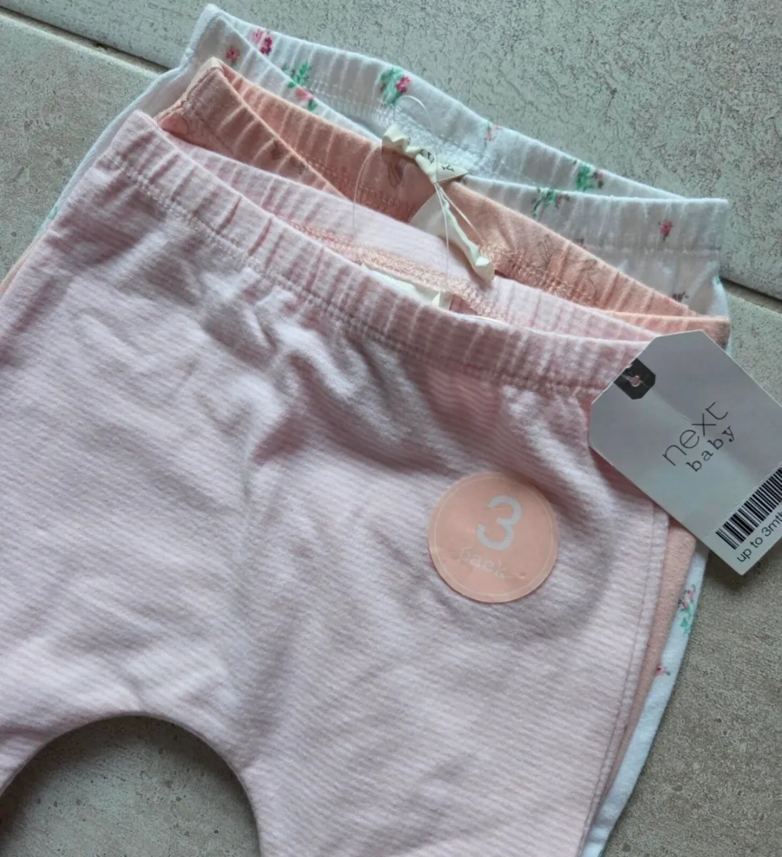 UpTo3Months, 3 Brand-New Next Baby Girl
Bottoms - Image 2