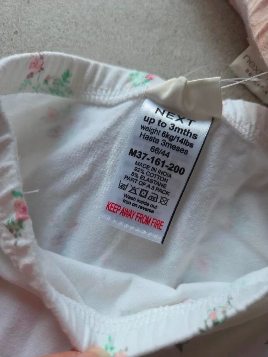 UpTo3Months, 3 Brand-New Next Baby Girl
Bottoms - Image 4