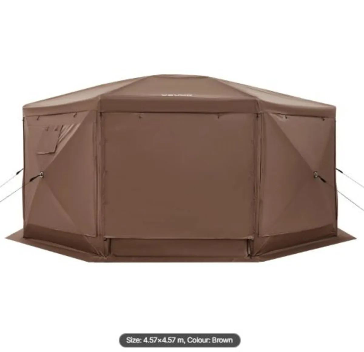 Pop up Gazebo Screen Tent,4.57x4.57 m Large 8-Side - Image 3