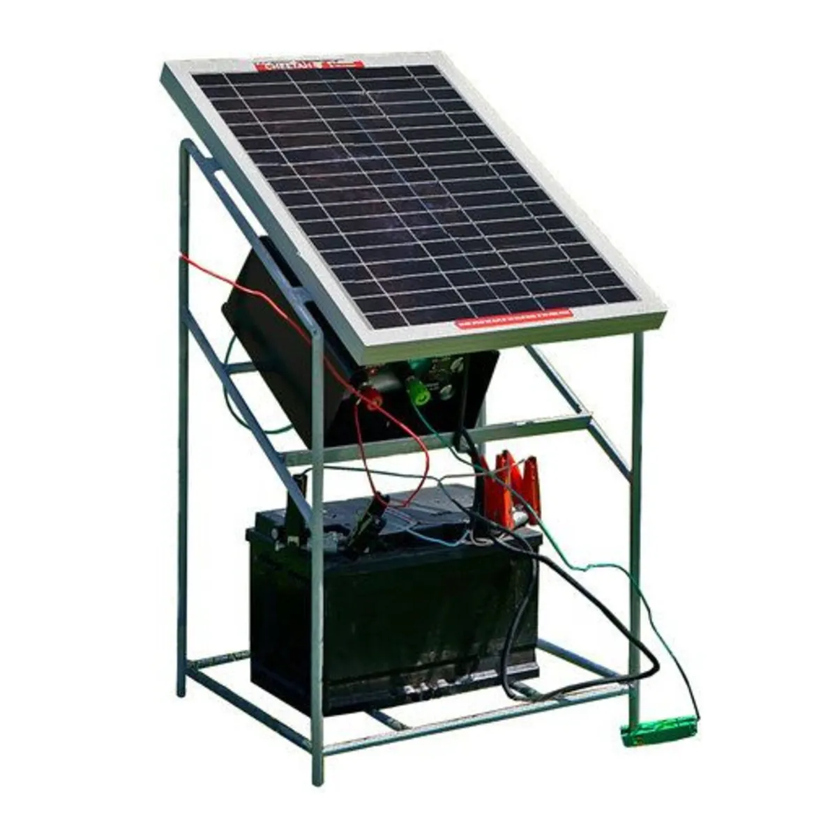Cheetah 20w Solar Panel + Stand - Image 1
