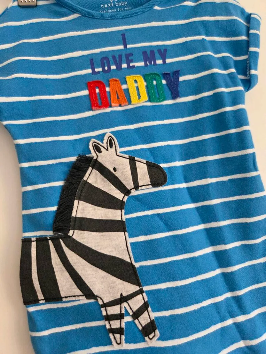 UpTo3Months, Next I Love You Daddy Romper - Image 2