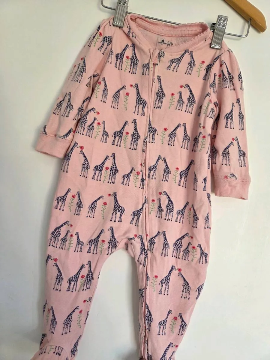6-9m, Baby Gap Zip Up Sleepsuit - Image 2