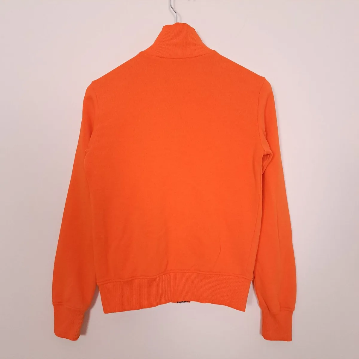 Benetton Orange Logo Track Jacket 8UK/36EU - Image 4