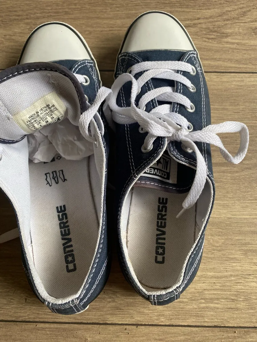 Converse navy size 5 - Image 3