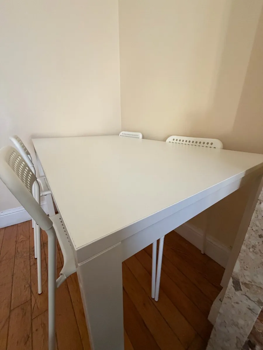 Ikea Table and 4 chairs - Image 4