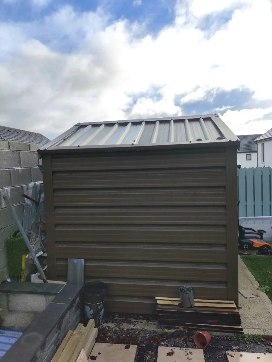 Adman Steel Shed 8x7ft - Image 3