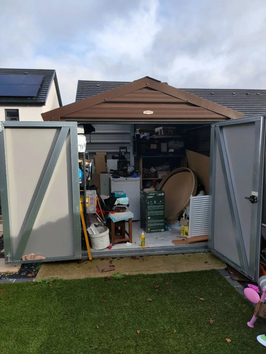 Adman Steel Shed 8x7ft - Image 4